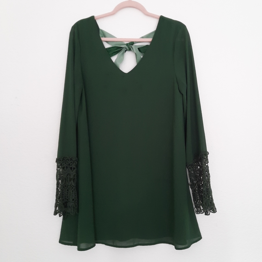 Altar'd State Green Mini Dress